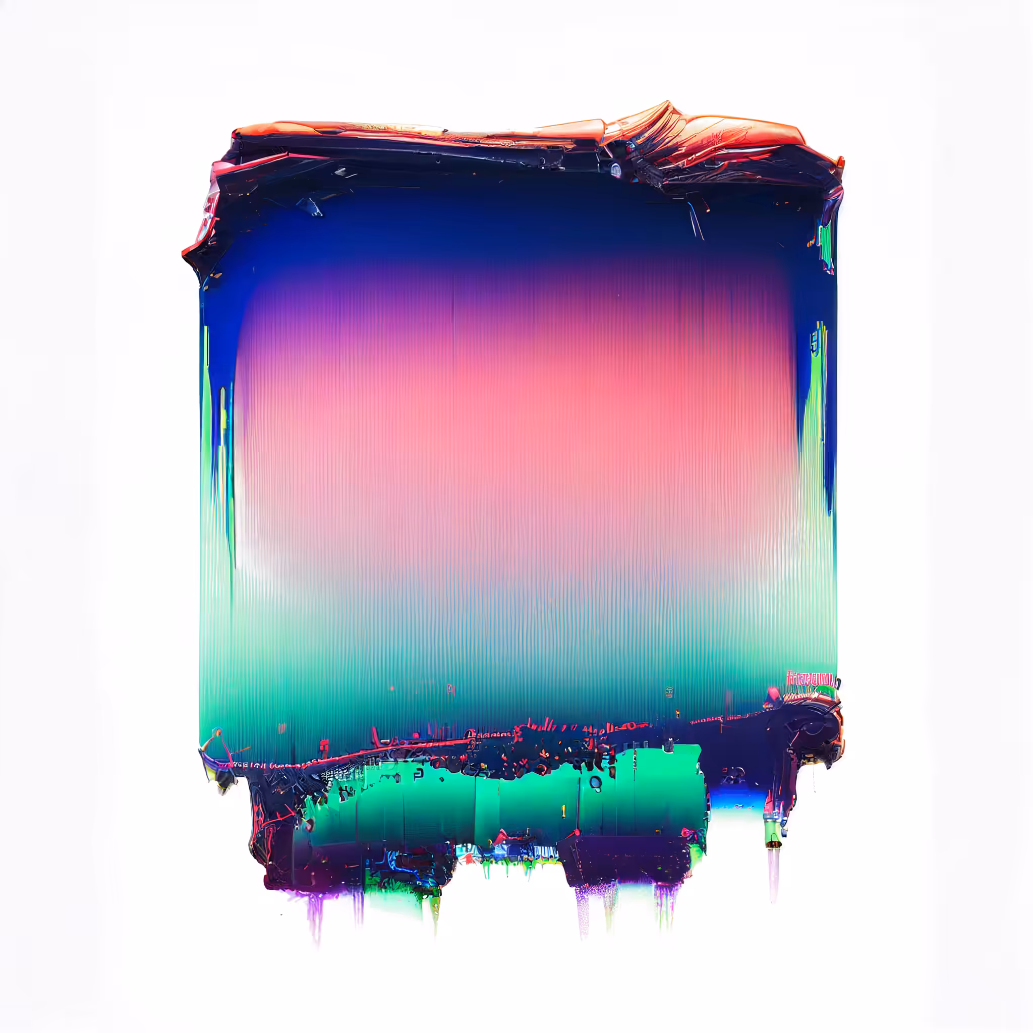 Little iridescent square
