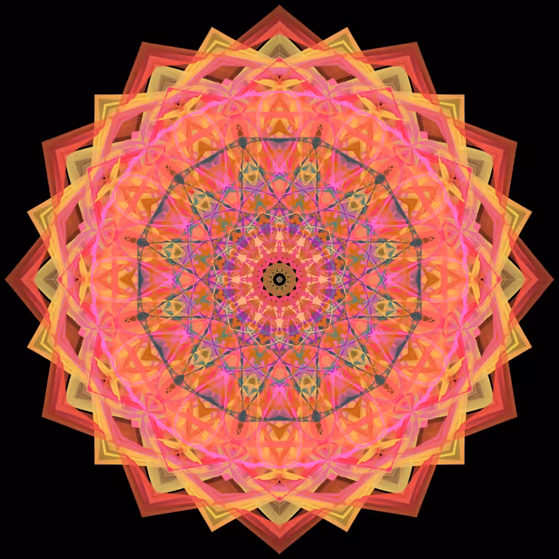 Morphing Mandala - #fxhashturnsone charity #46