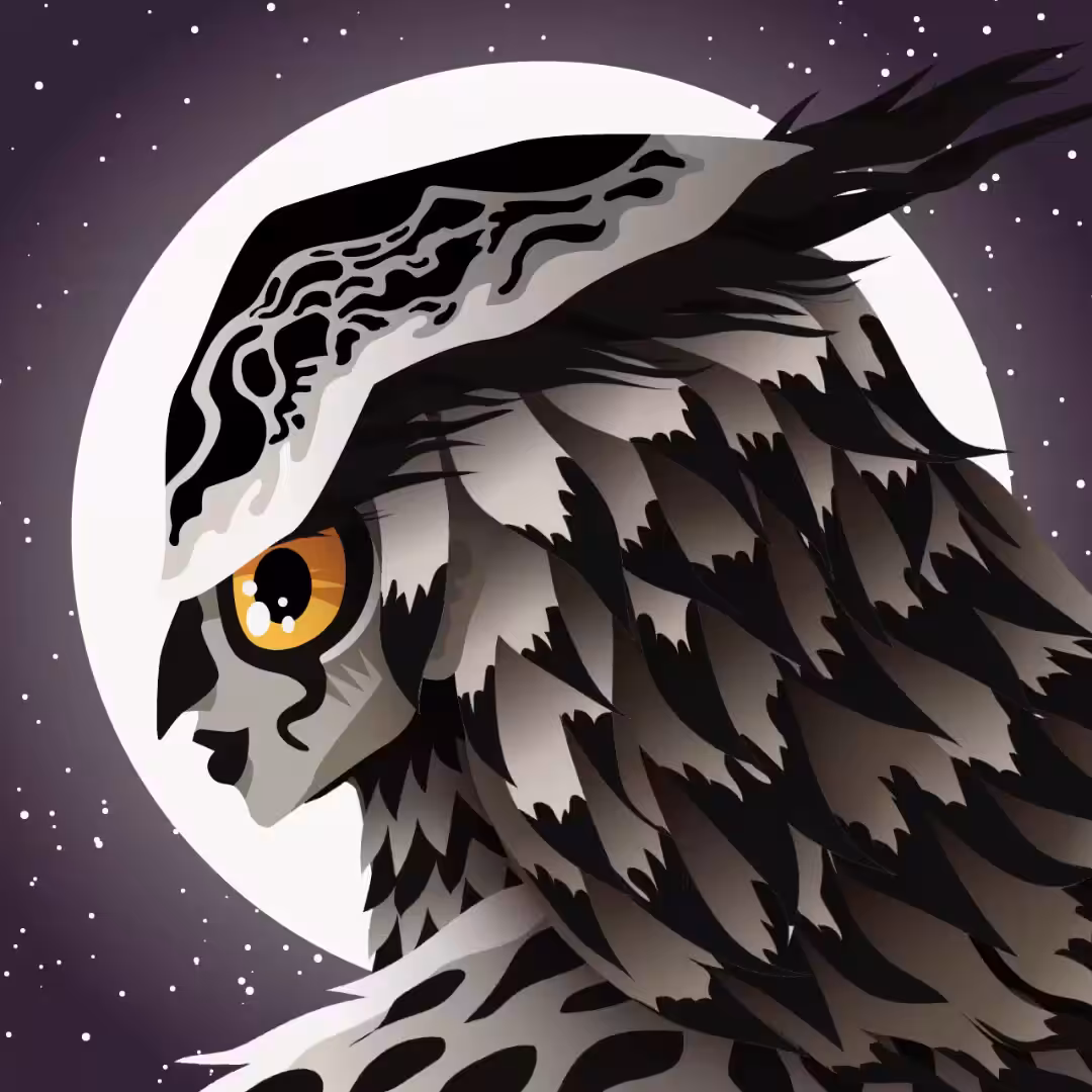 vectorArt: owl