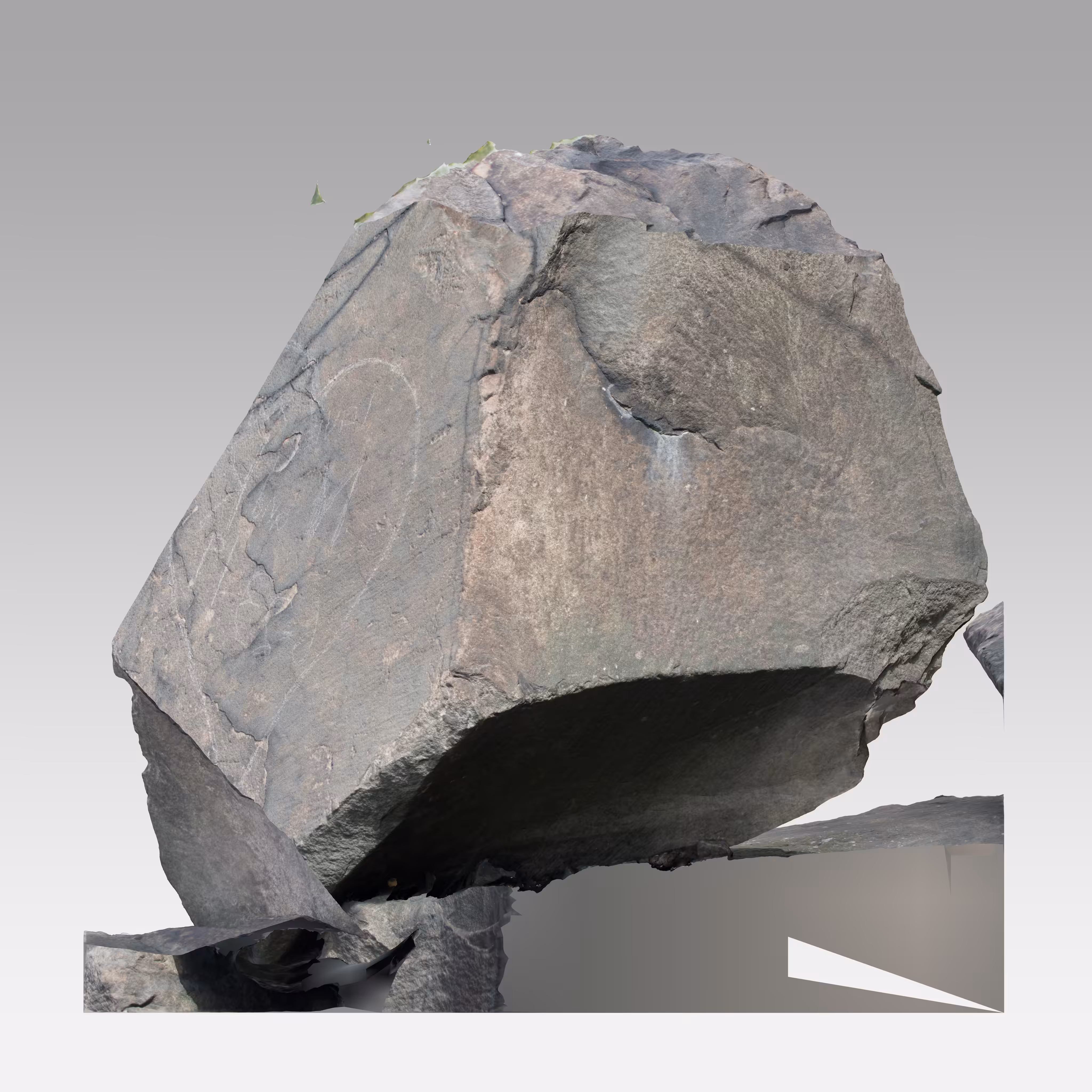 Found Boulder, Palisades 4