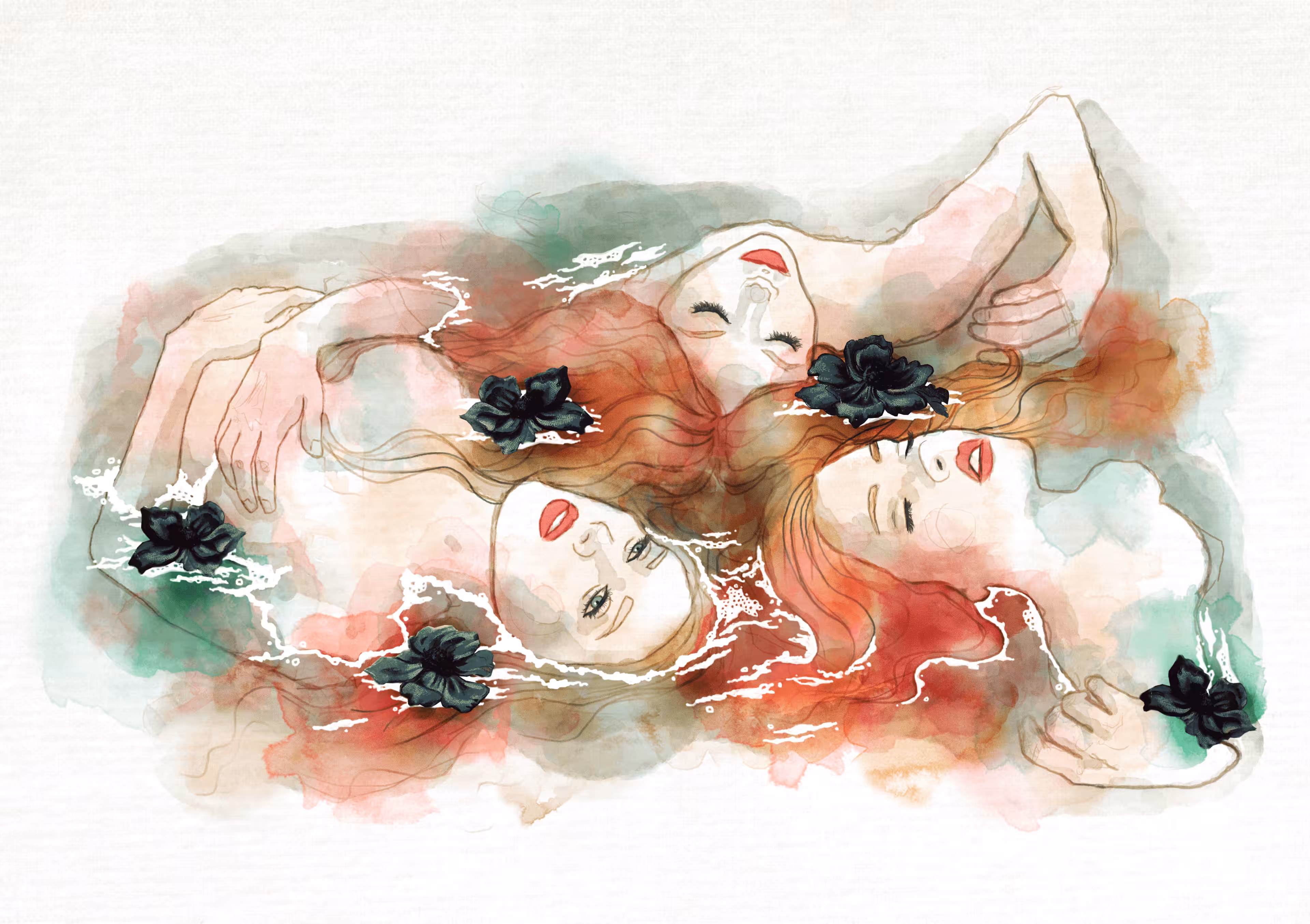 Watercolor Sirens