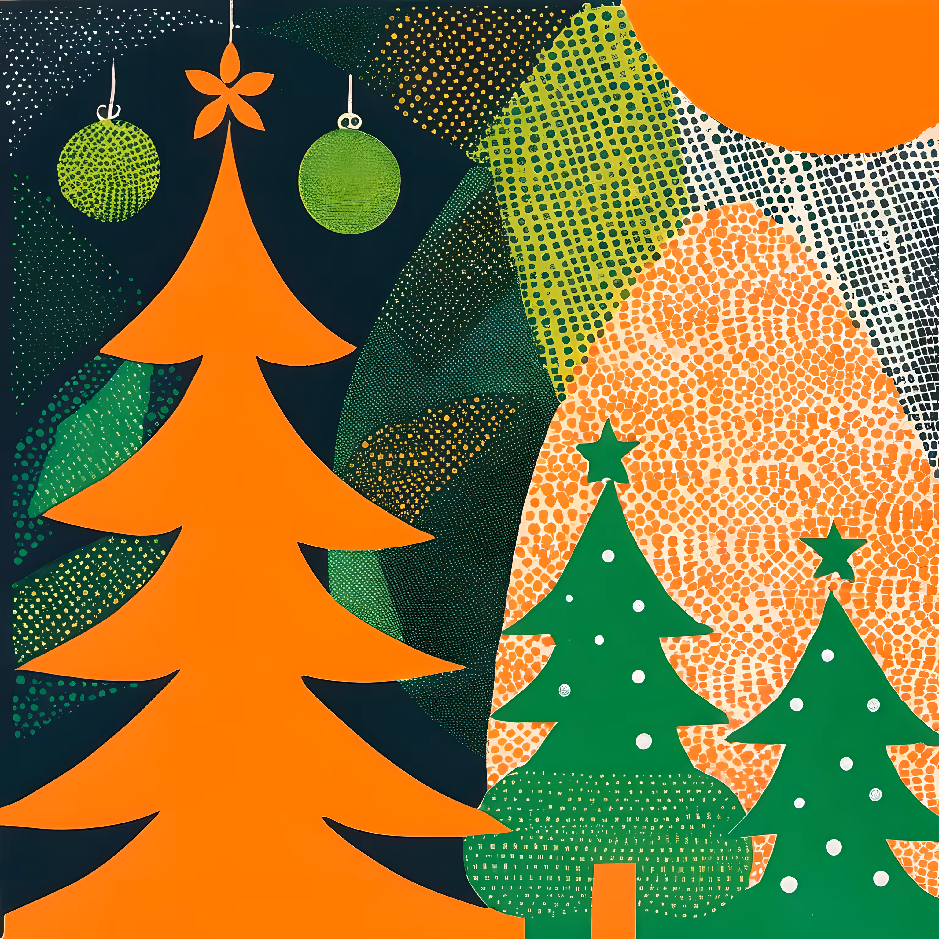 Riso Festive Trees #40