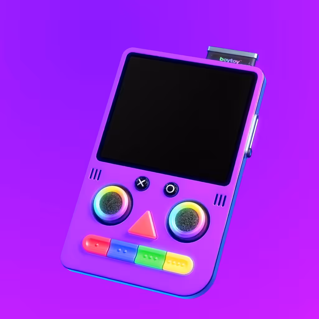 BOYTOY™ Handheld Game Console – Grape