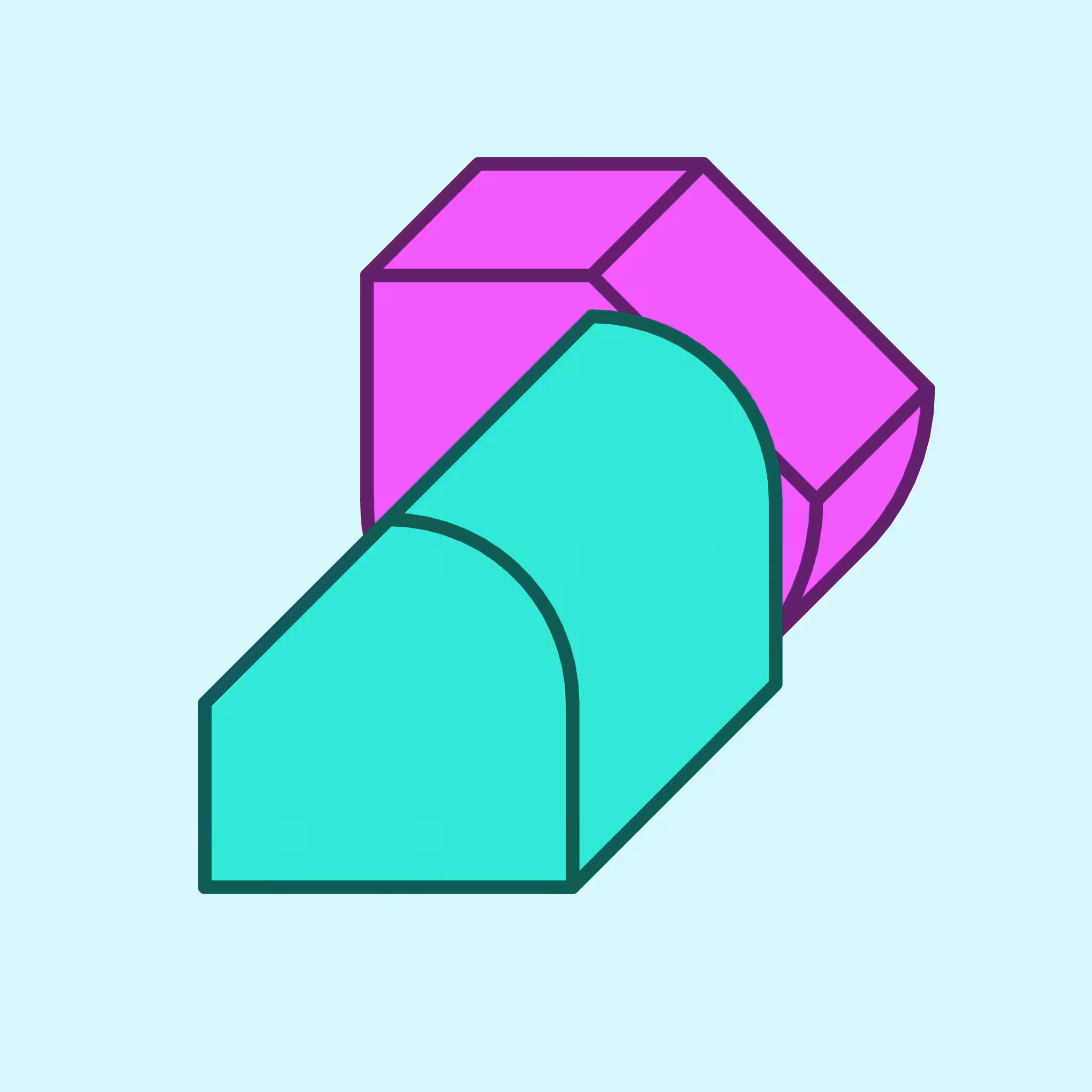 Calm shapes #1454