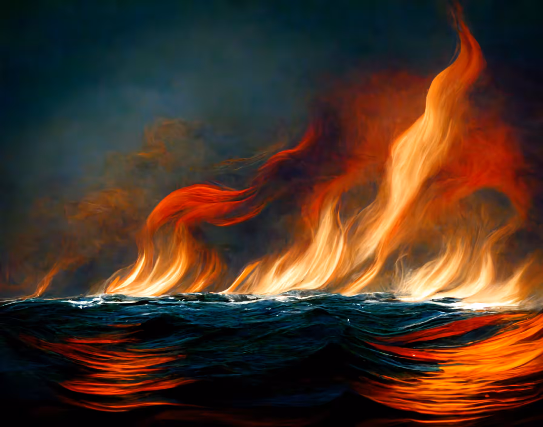 Burning Waters