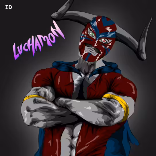 Luchamon digi-posters