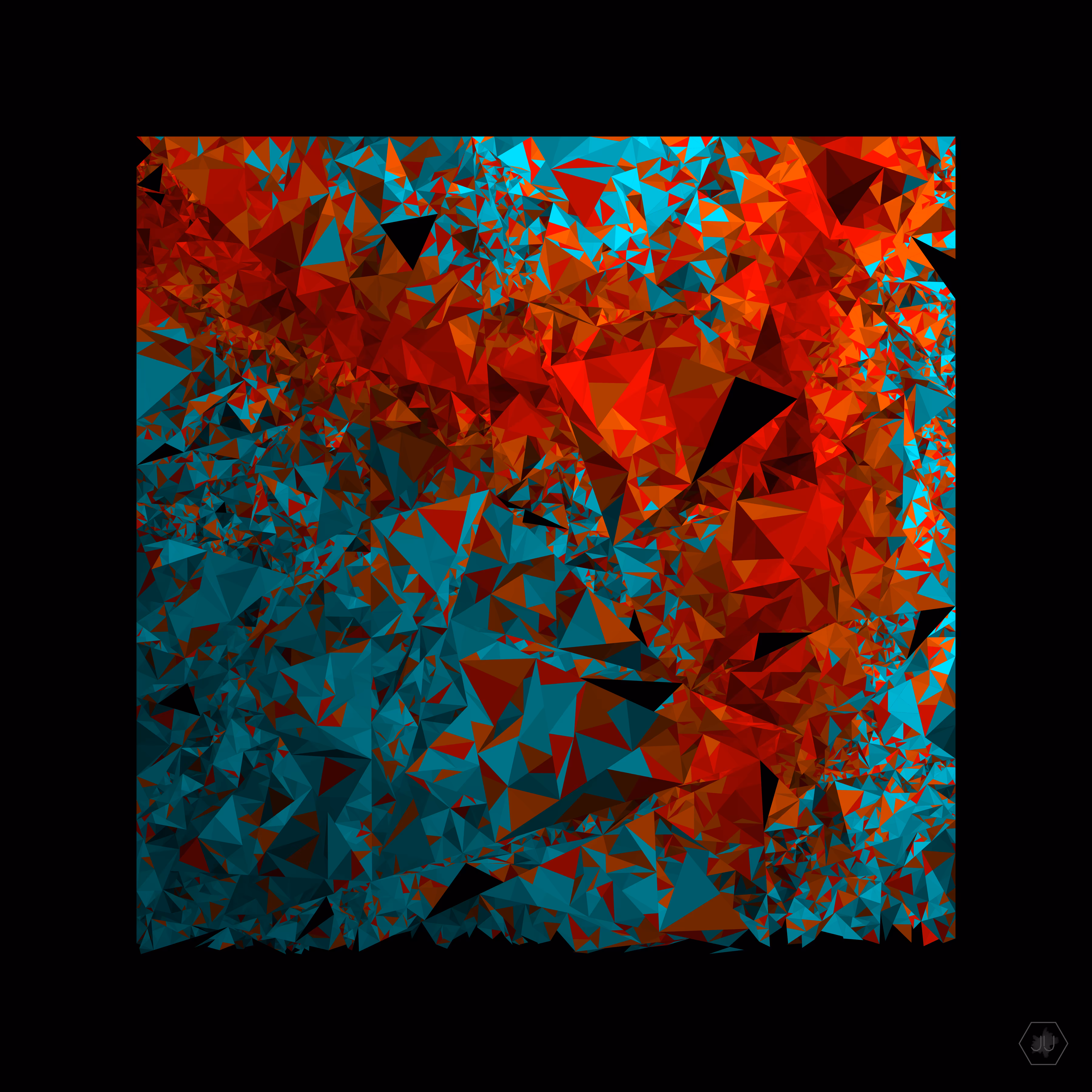 Torn Square 255-2-816