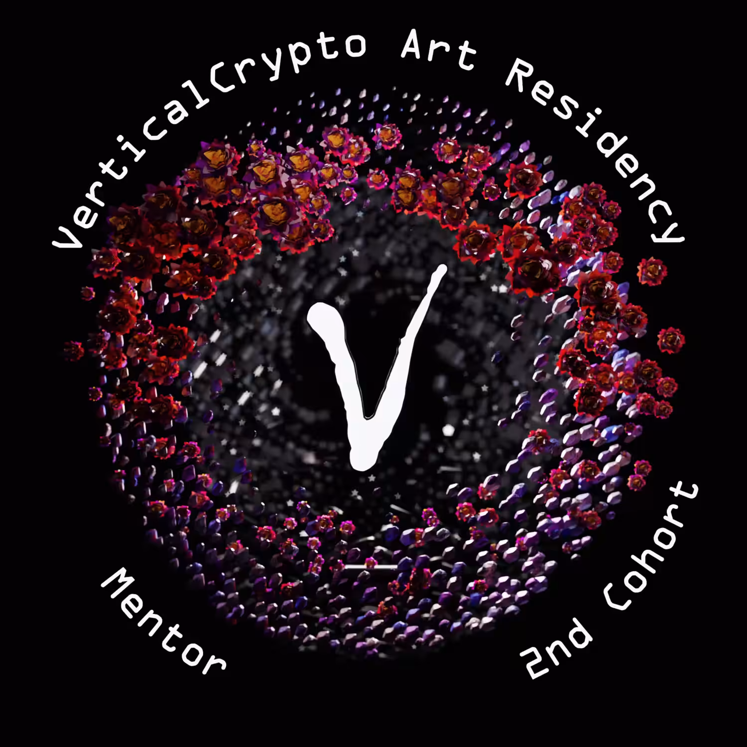 VerticalCrypto Art online residency - Mentor Badge - 2nd Cohort