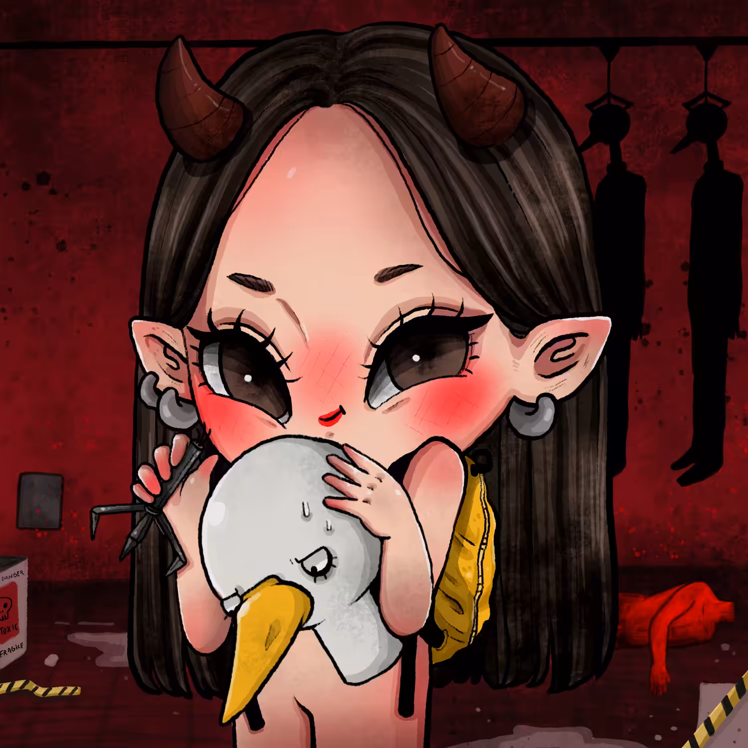 MISSING NOSE x HELL DUCK FACTORY