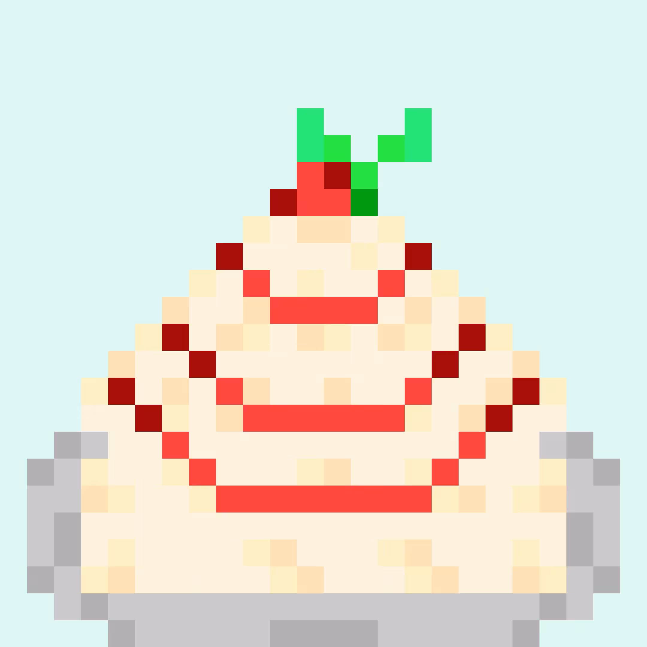 VANILLA ICE CREAM WITH STRAWBERRY SYRUP
