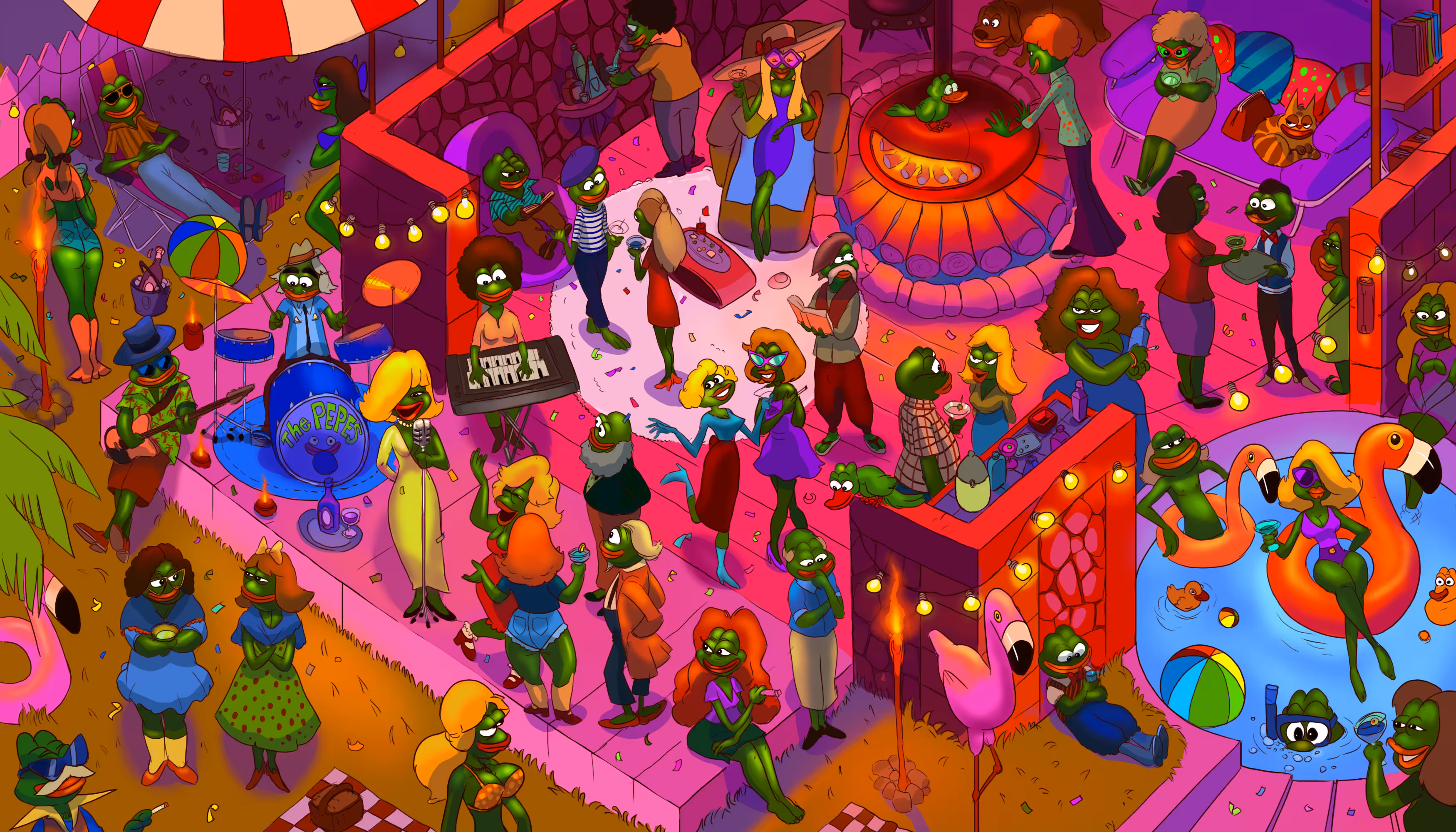 Pepe's Retro Party