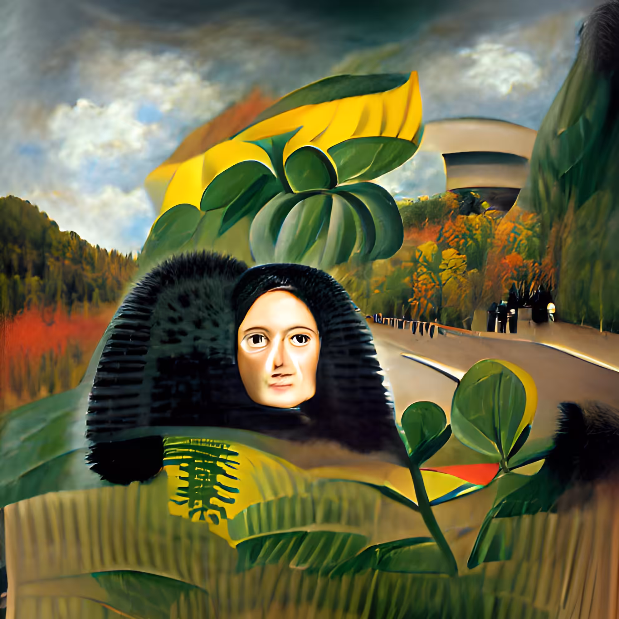 Monalisa by Henri Rousseau
