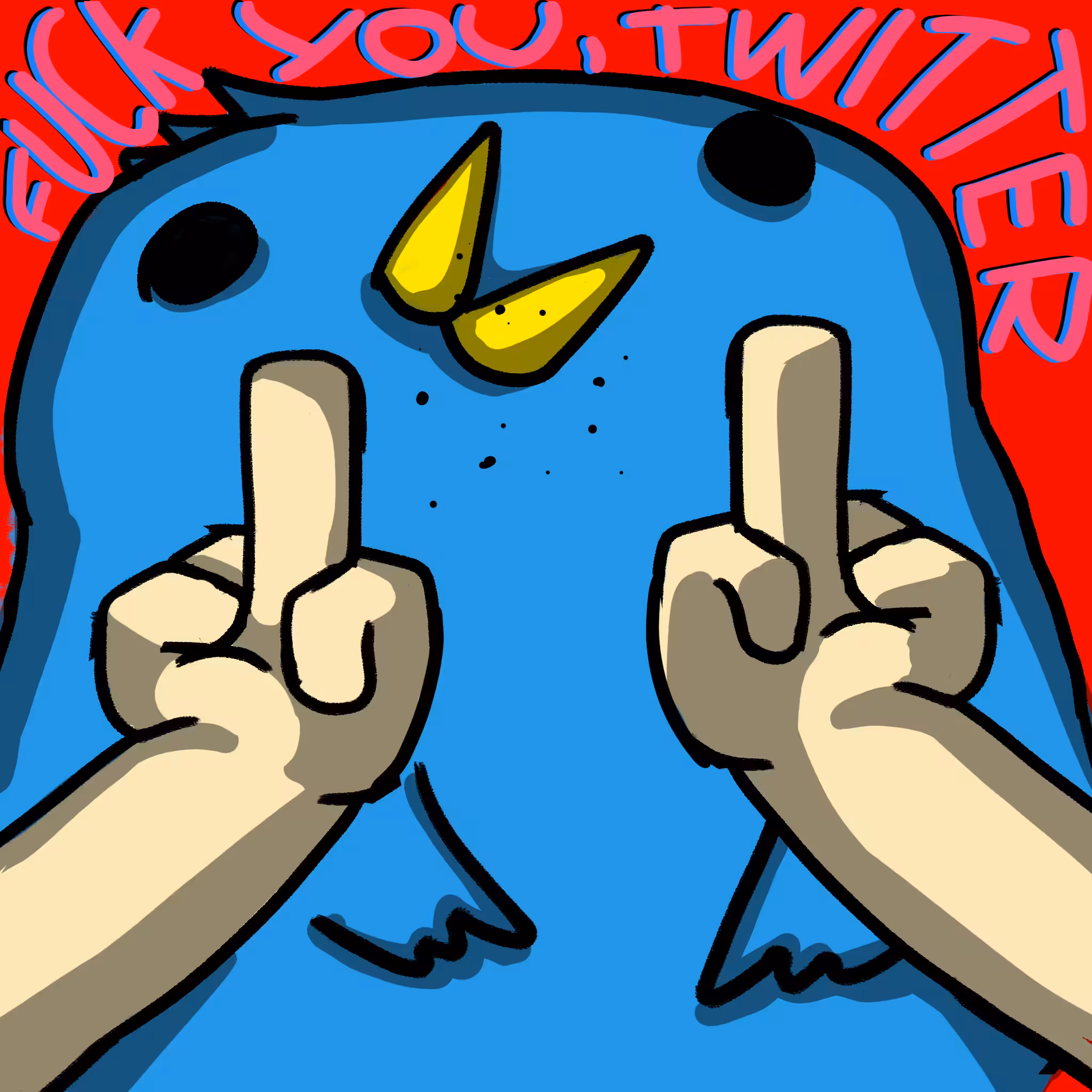 Fat ugly bird