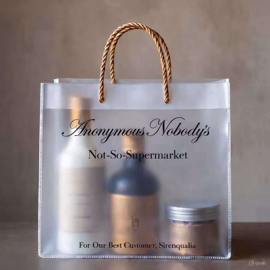 Anonymous Nobody’s Not-So-Supermarket: Special Delivery