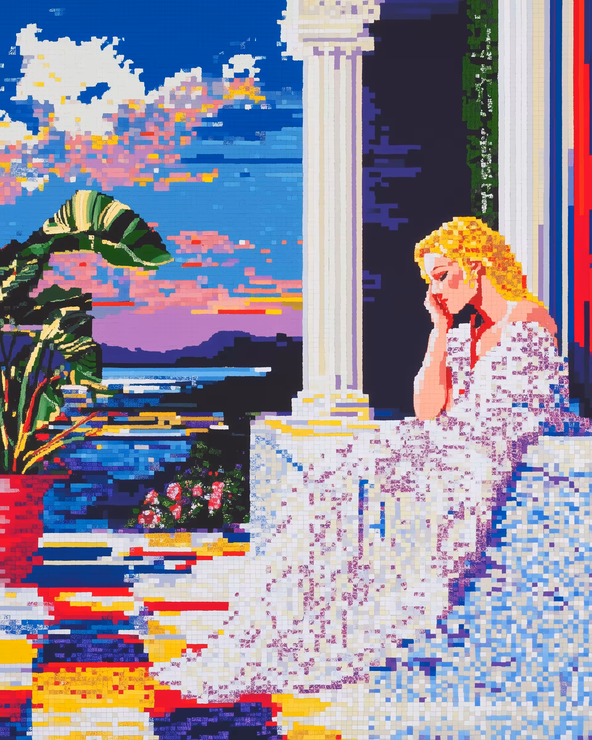 Somewhere the music doesn’t reach.