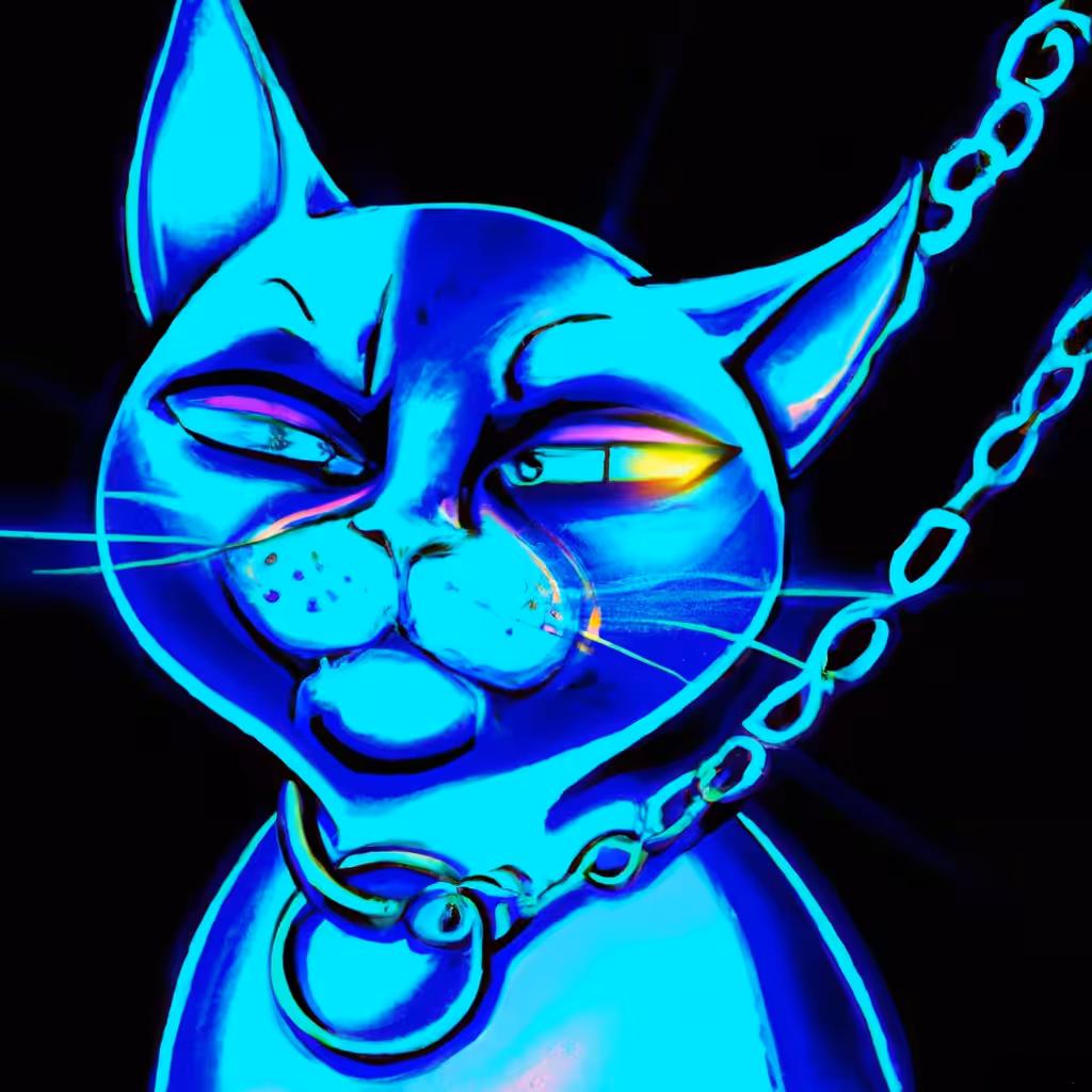 Neon Cat