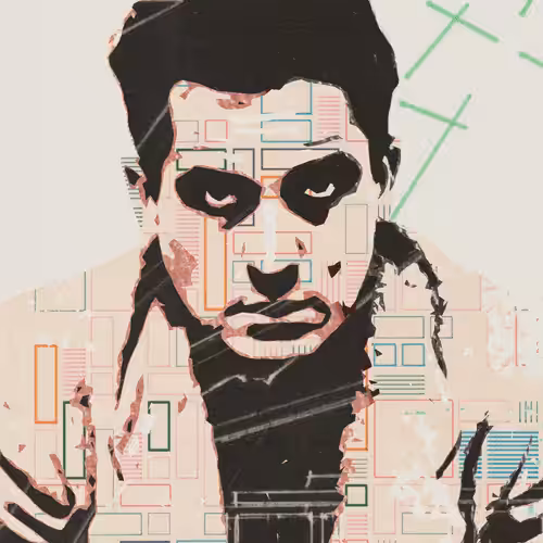 THE GENERATIVE PORTRAIT COLLECTION OF ROBERT MALLARY: Generative Portrait of Robert Mallary #75