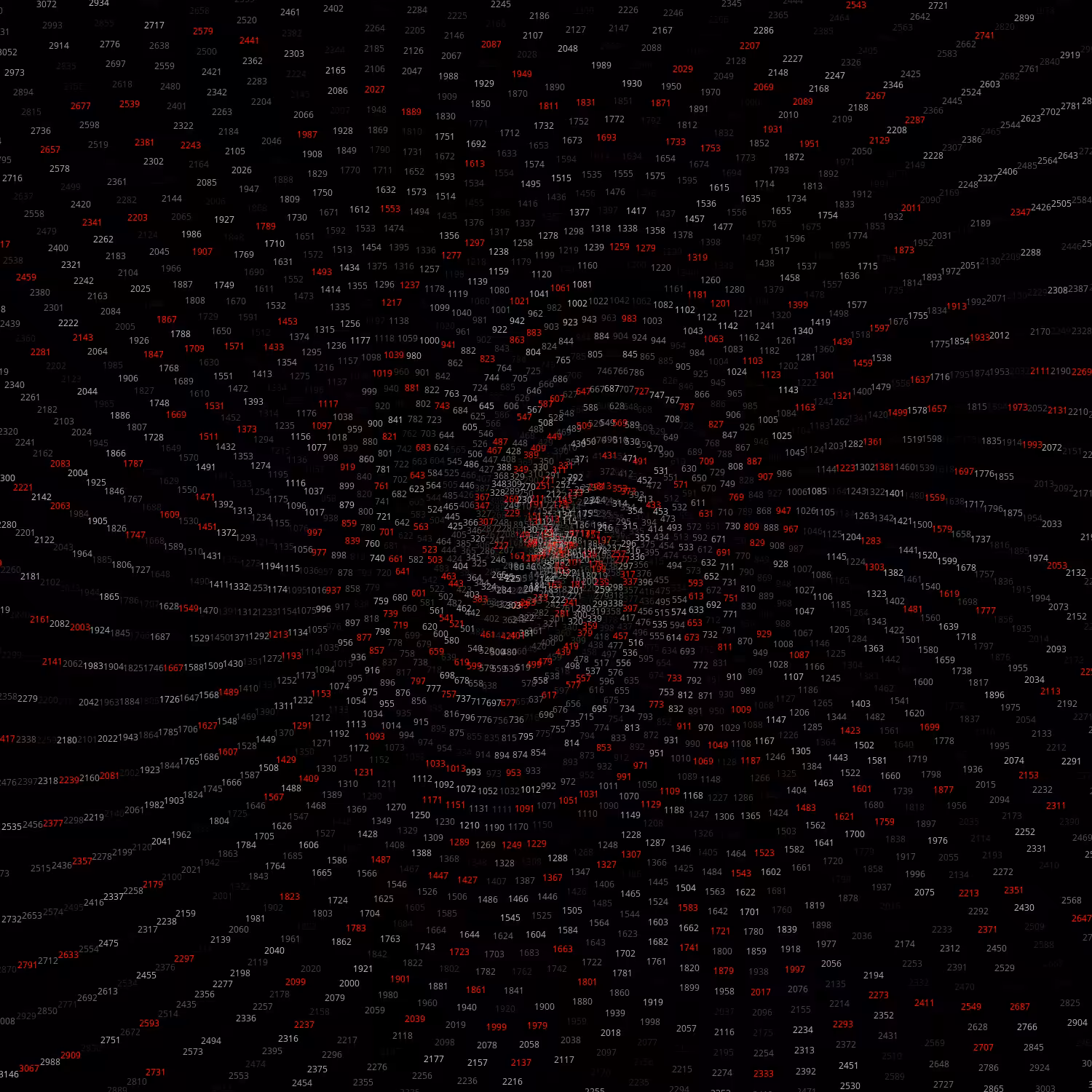 Polar Plot of Numbers #11