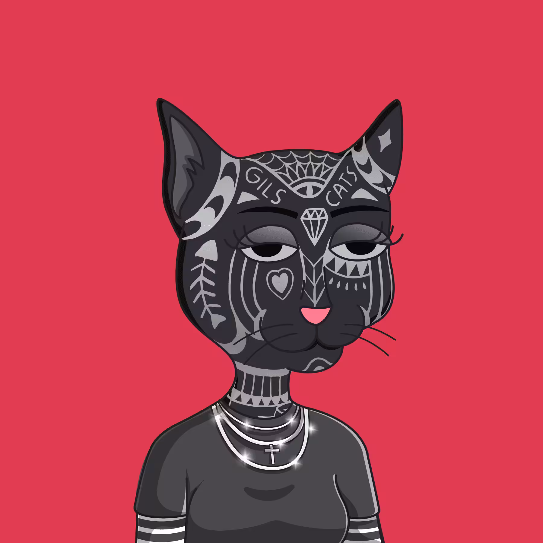 Girl Cat #479