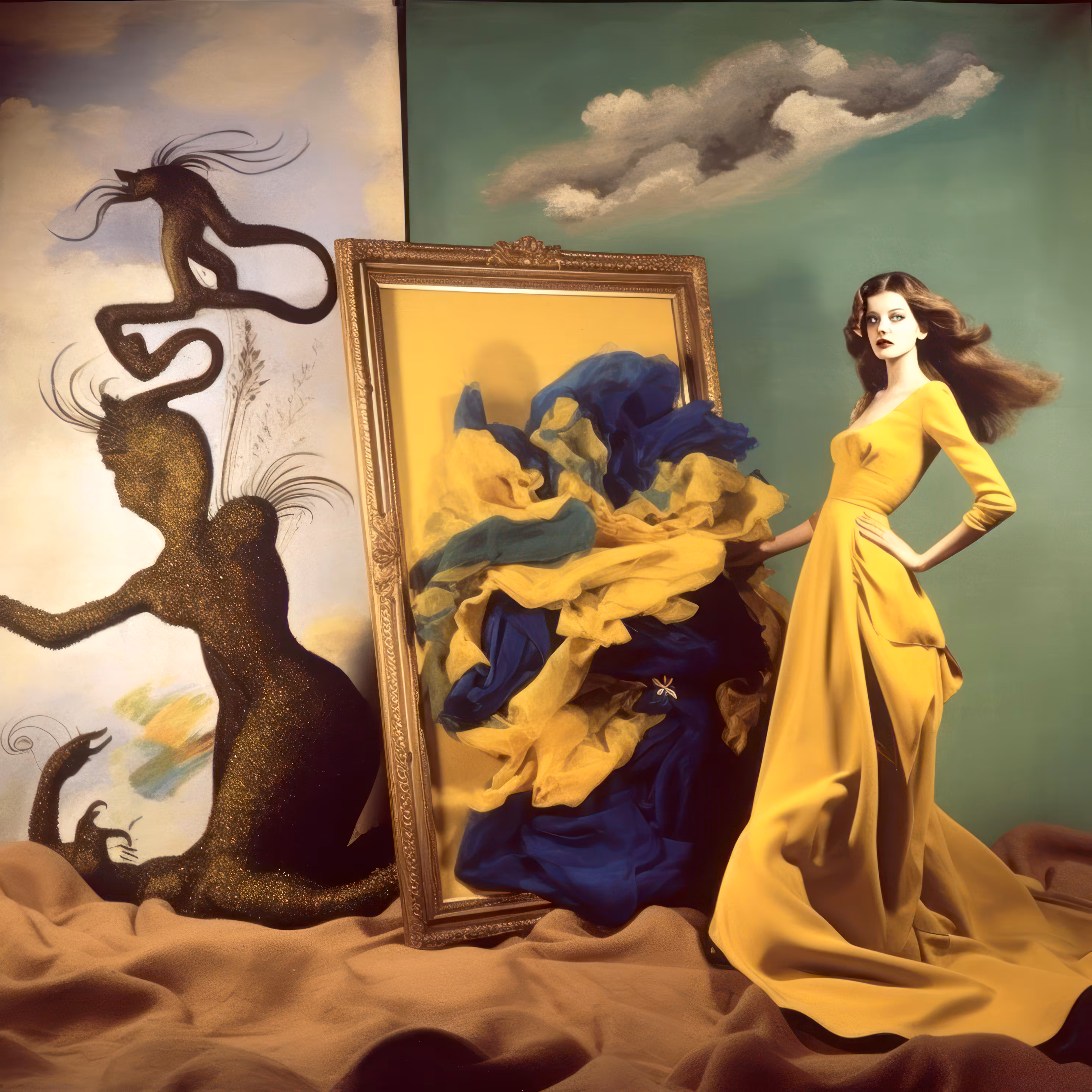Dorothea Tanning x Yves Saint Laurent