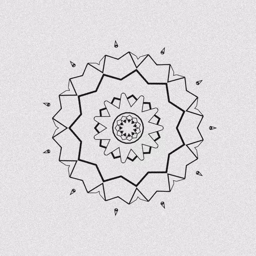 Monochrome Kaleido #499