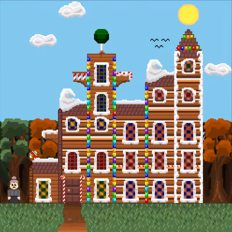 2D Mansion Candy House #85