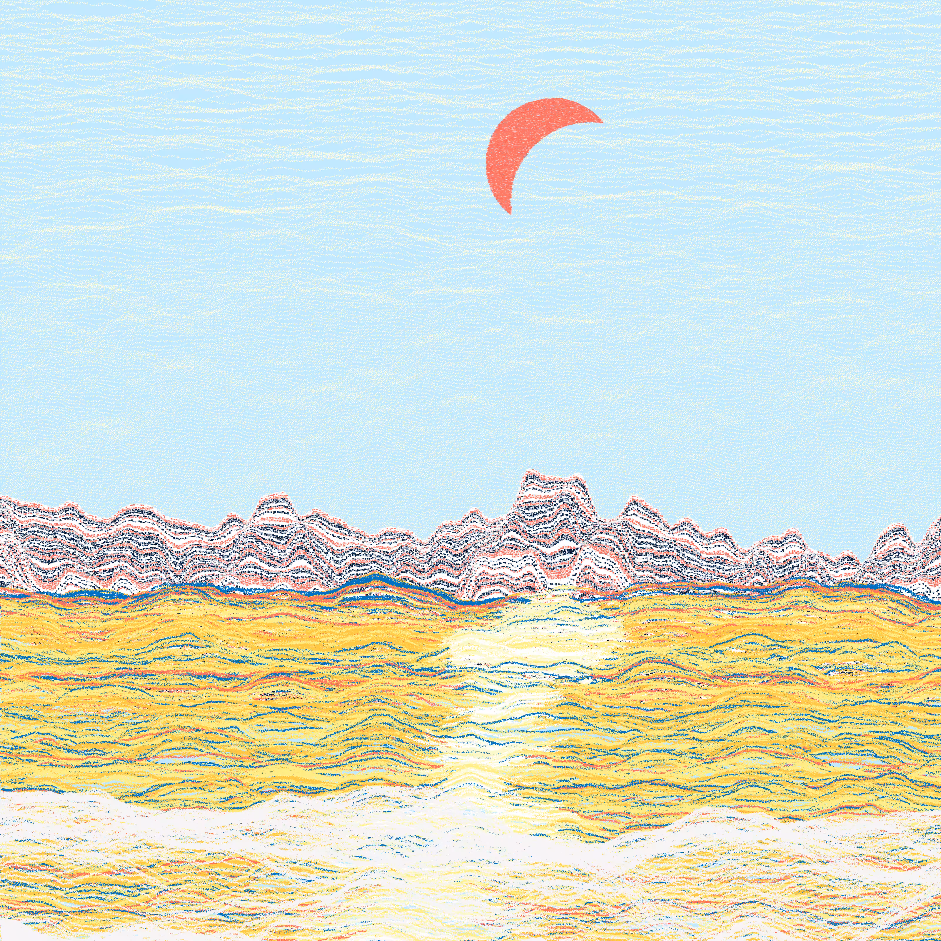 Moonlit Sea #85