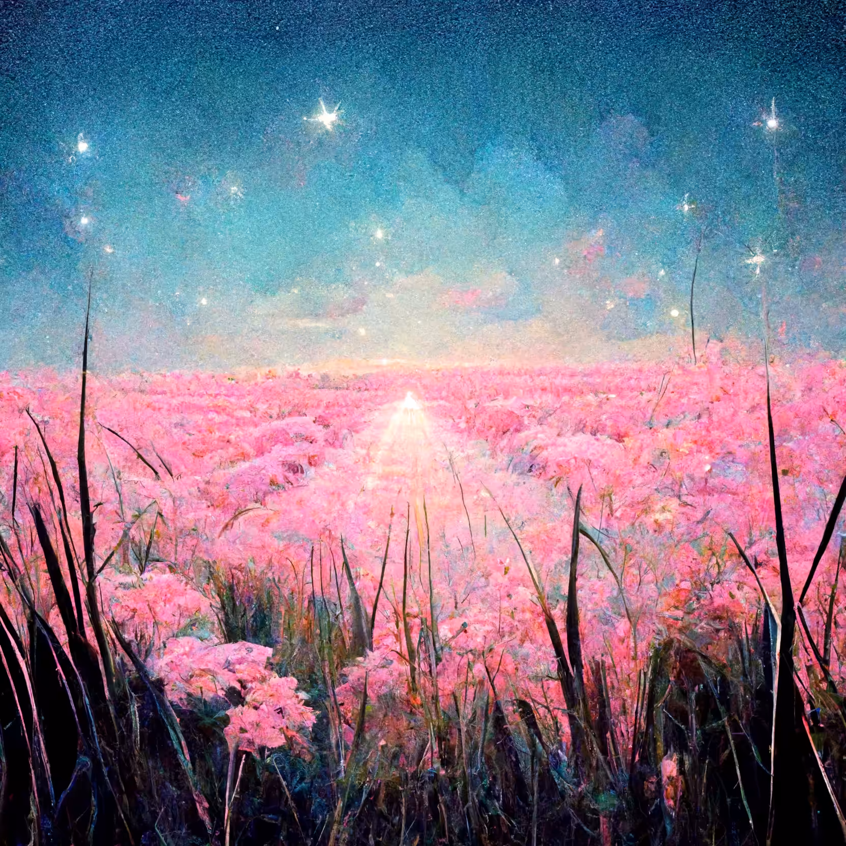 Pink Field ☆ . ˖ ͘ ⭑ ֺ ๋