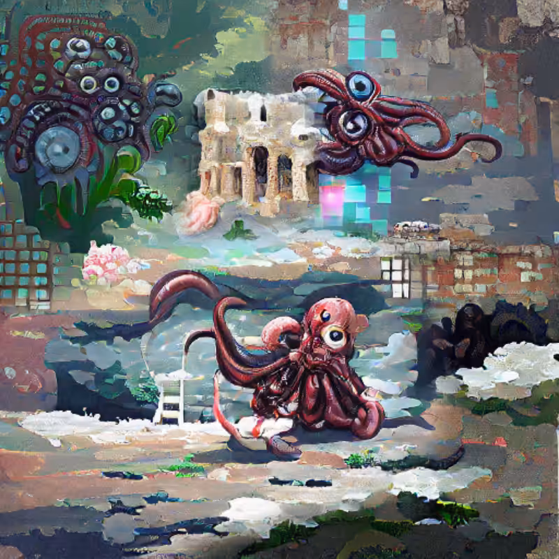 Octopus's Gardens and Ruins #32