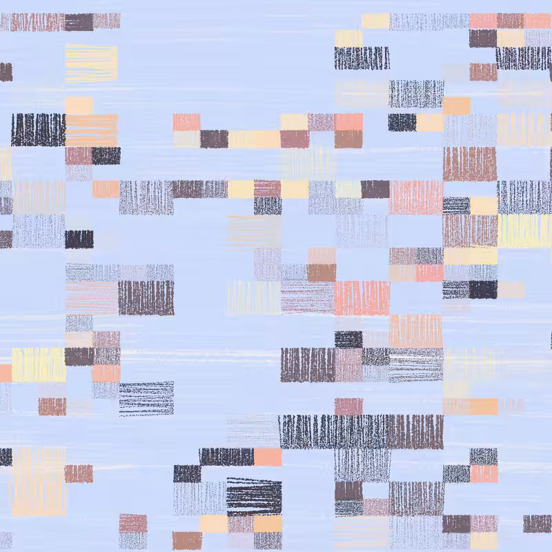 Composition #3 Patchwork Quilt #106