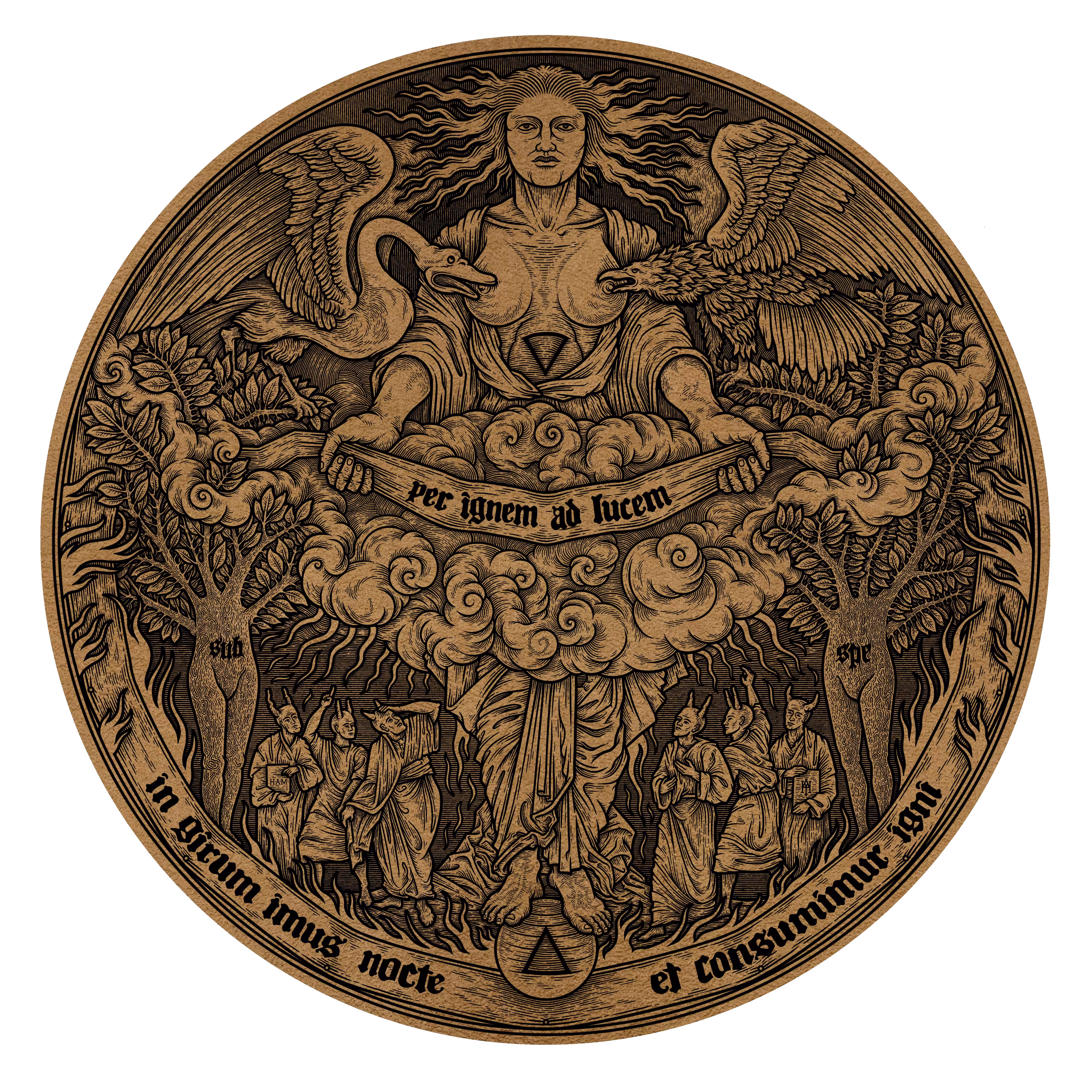 in girum imus nocte et consumimur igni - circum