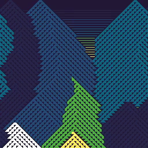 Cellular Mountains #35