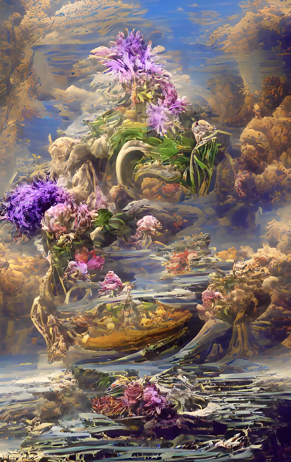 Submarine flowers