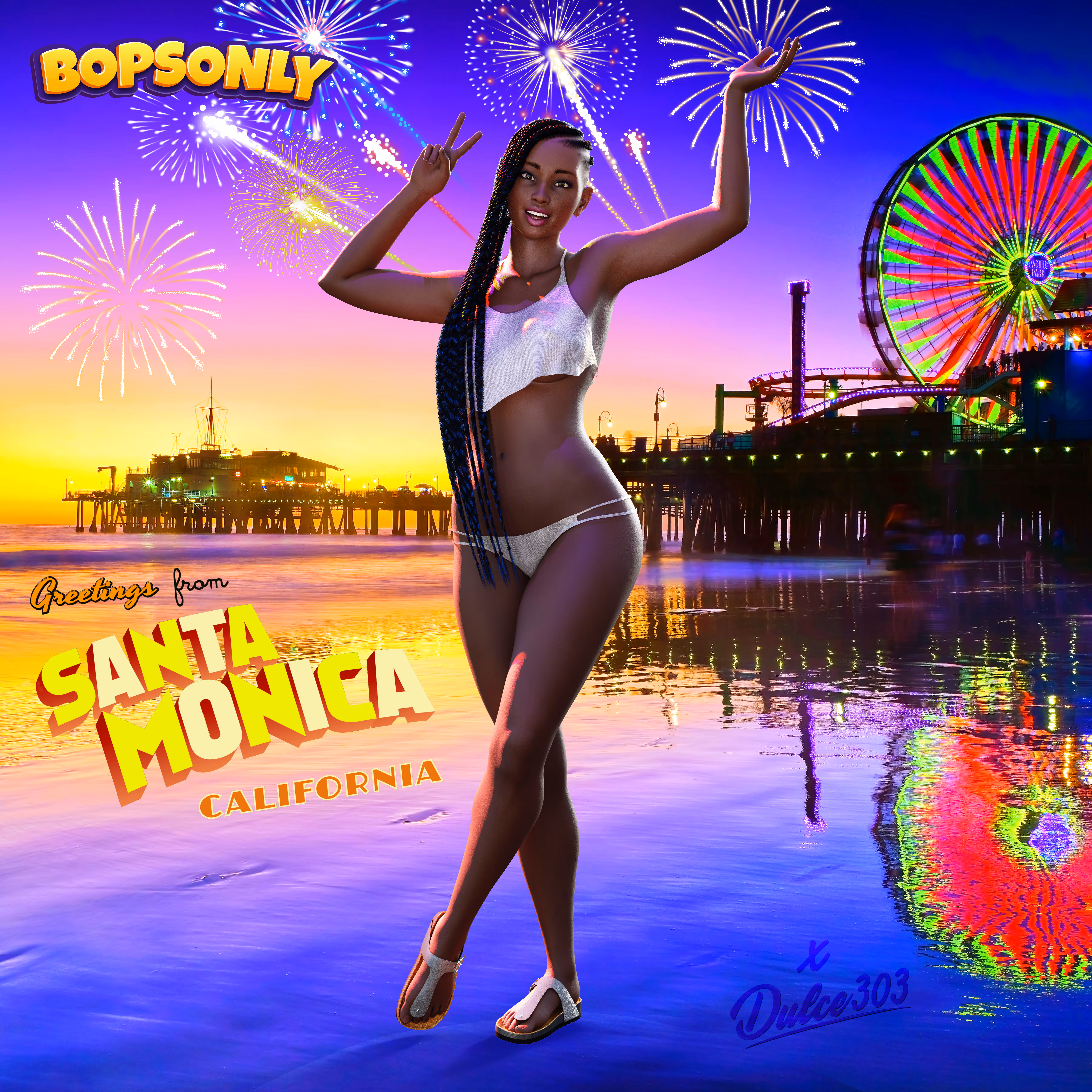 dulce303: AVGoddess: Greetings From Santa Monica 