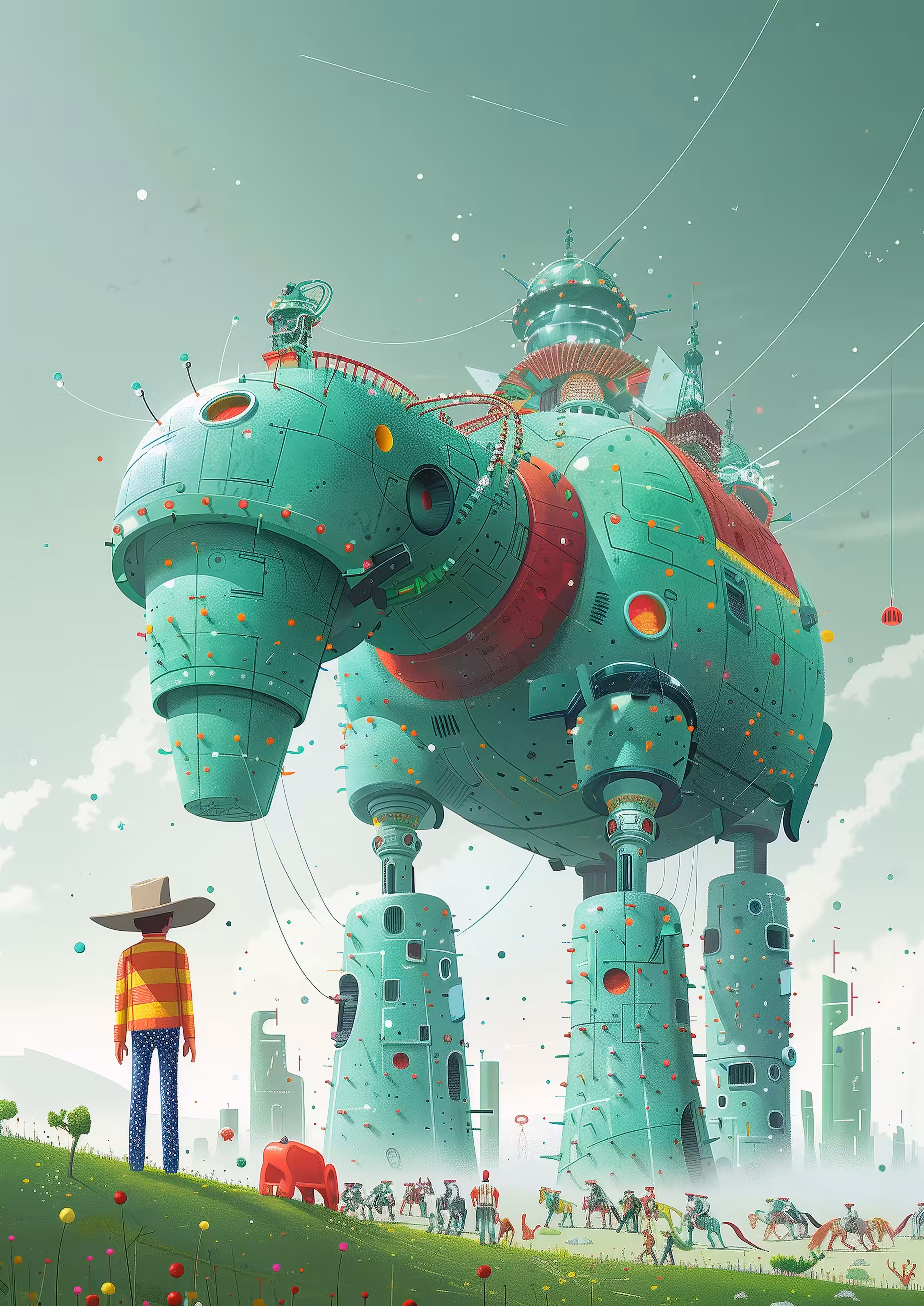 Decentra AI Horse