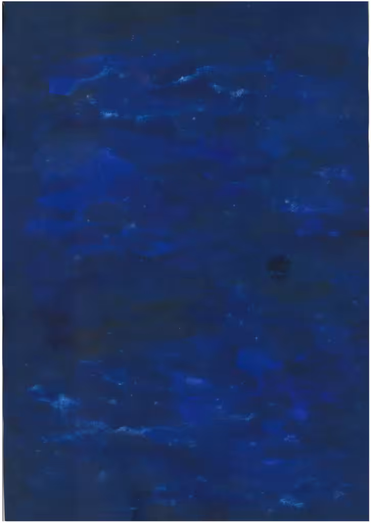 blue watercolor, digital print.