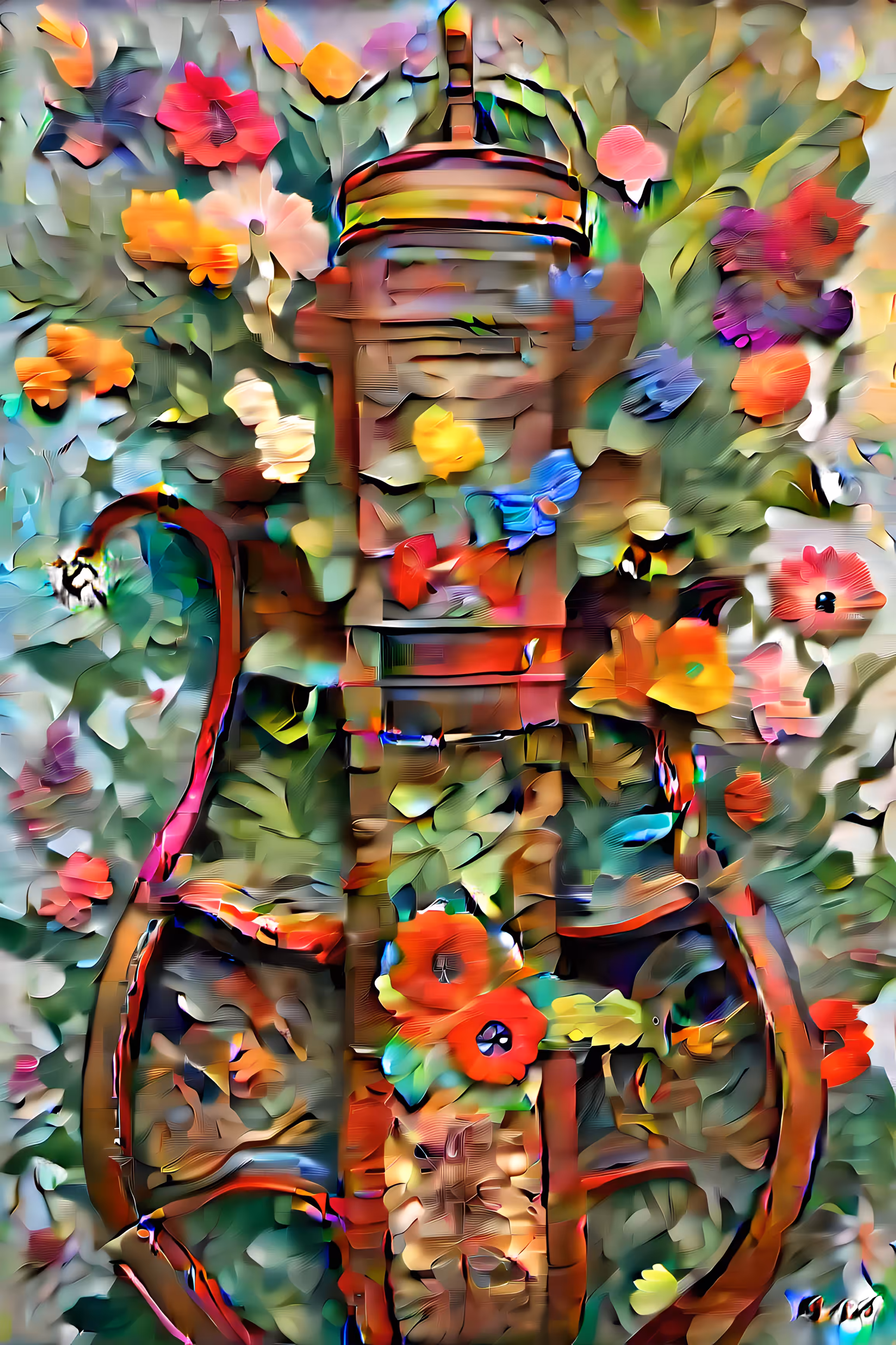 Flower Harness  #87