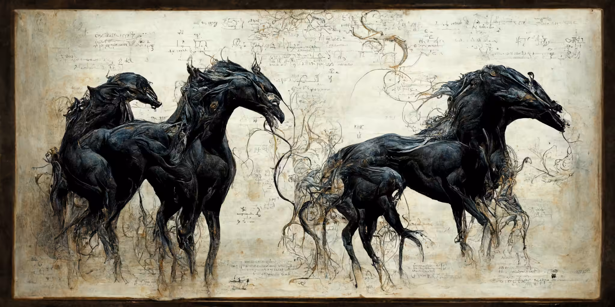 Black Horses Ai # 12