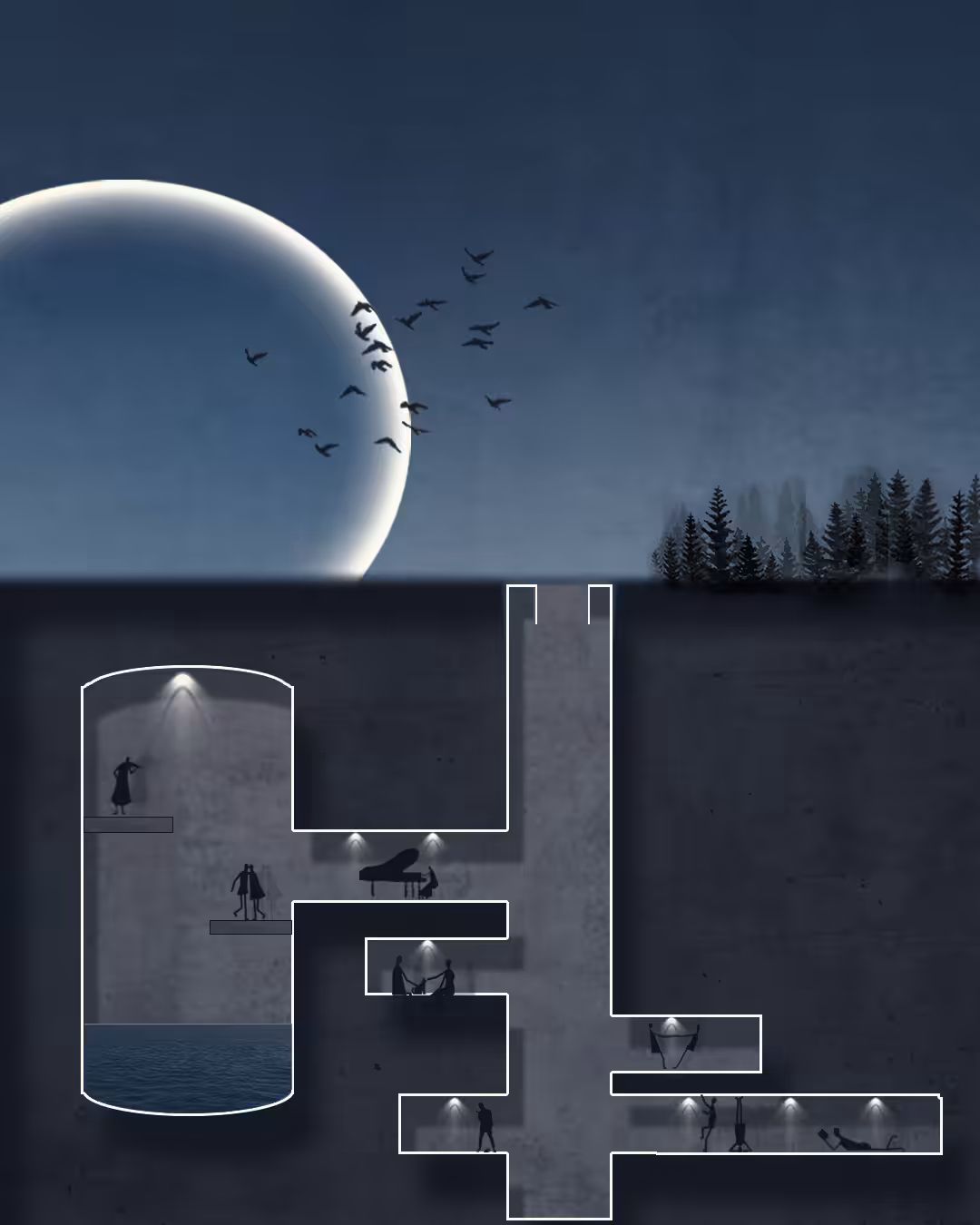 Beyond the Moon
