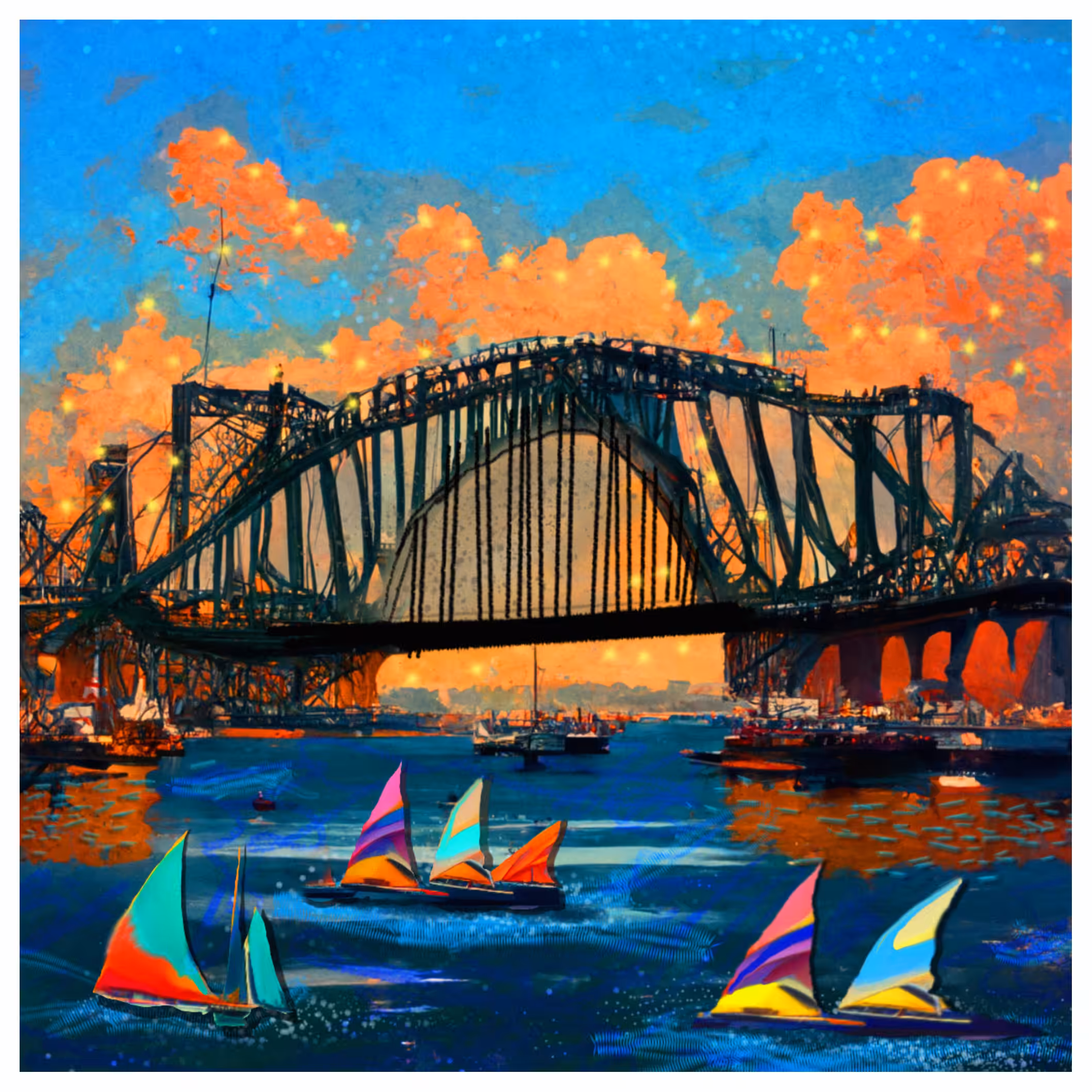 Looking Up: Sydney Harbour Majesty
