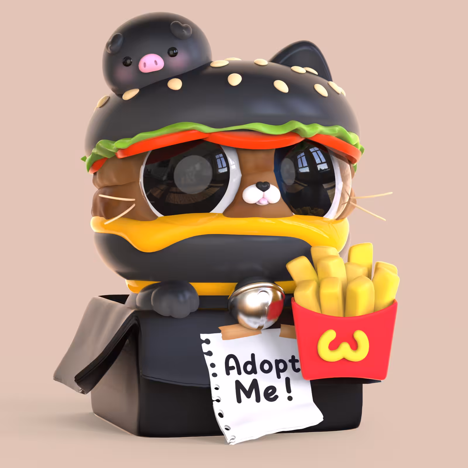 204 Orathai : Burger Chaco X Booka Pig