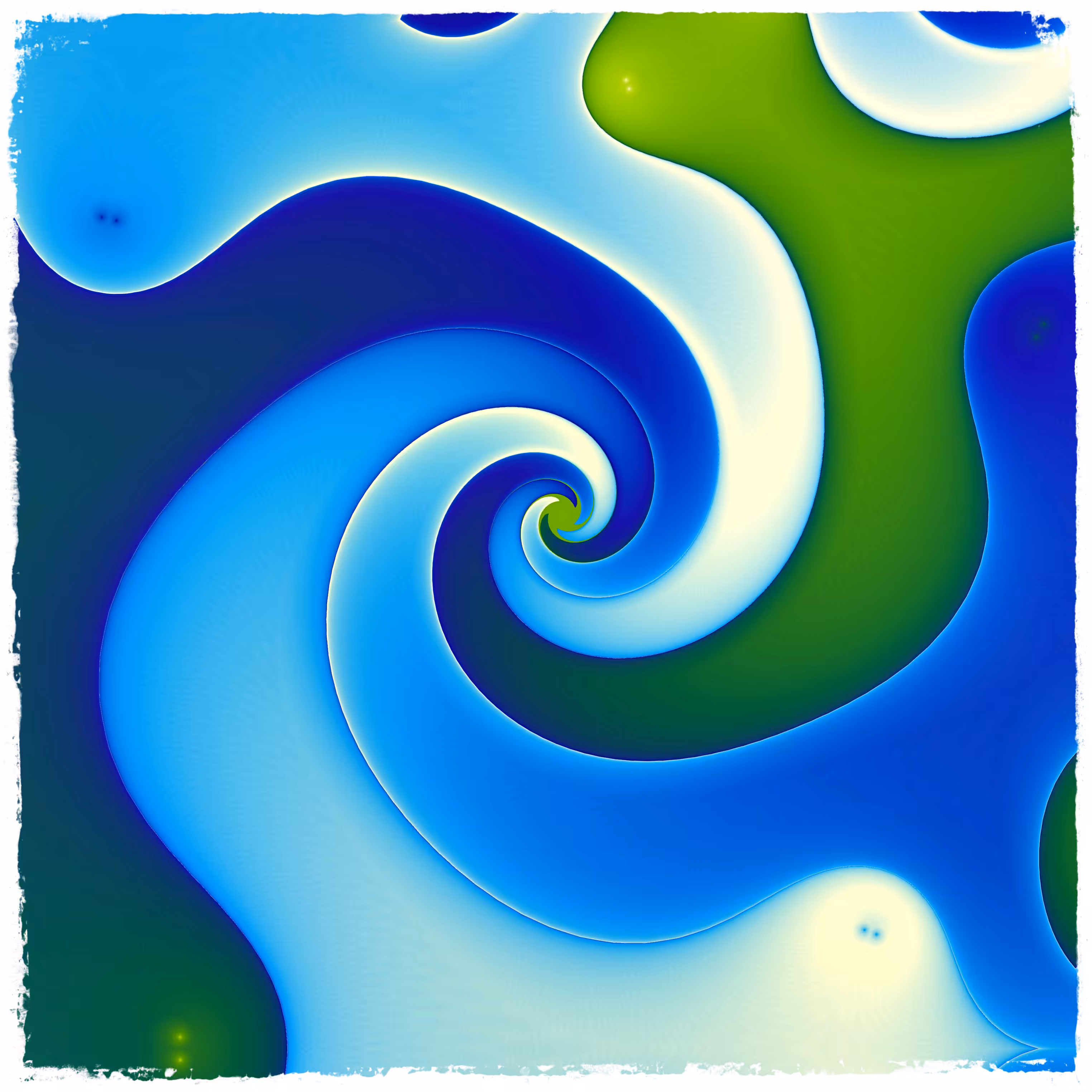 blue swirl