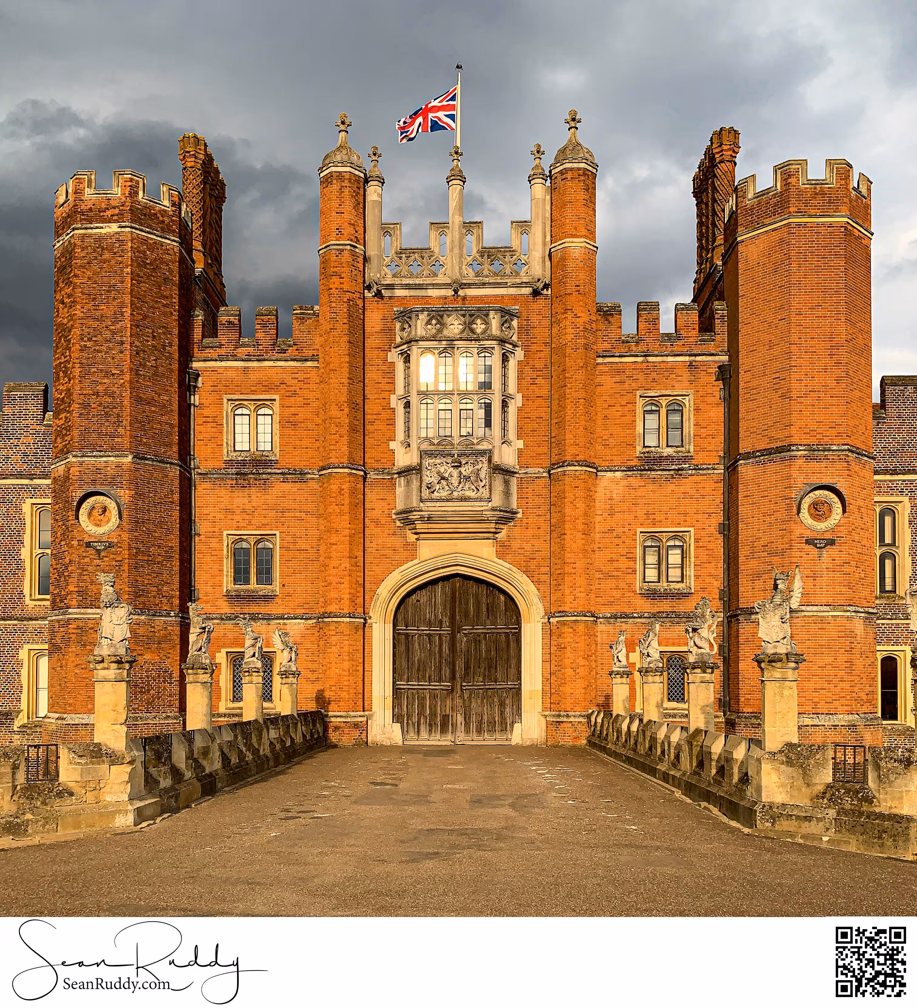 Hampton Court  Palace Entrance