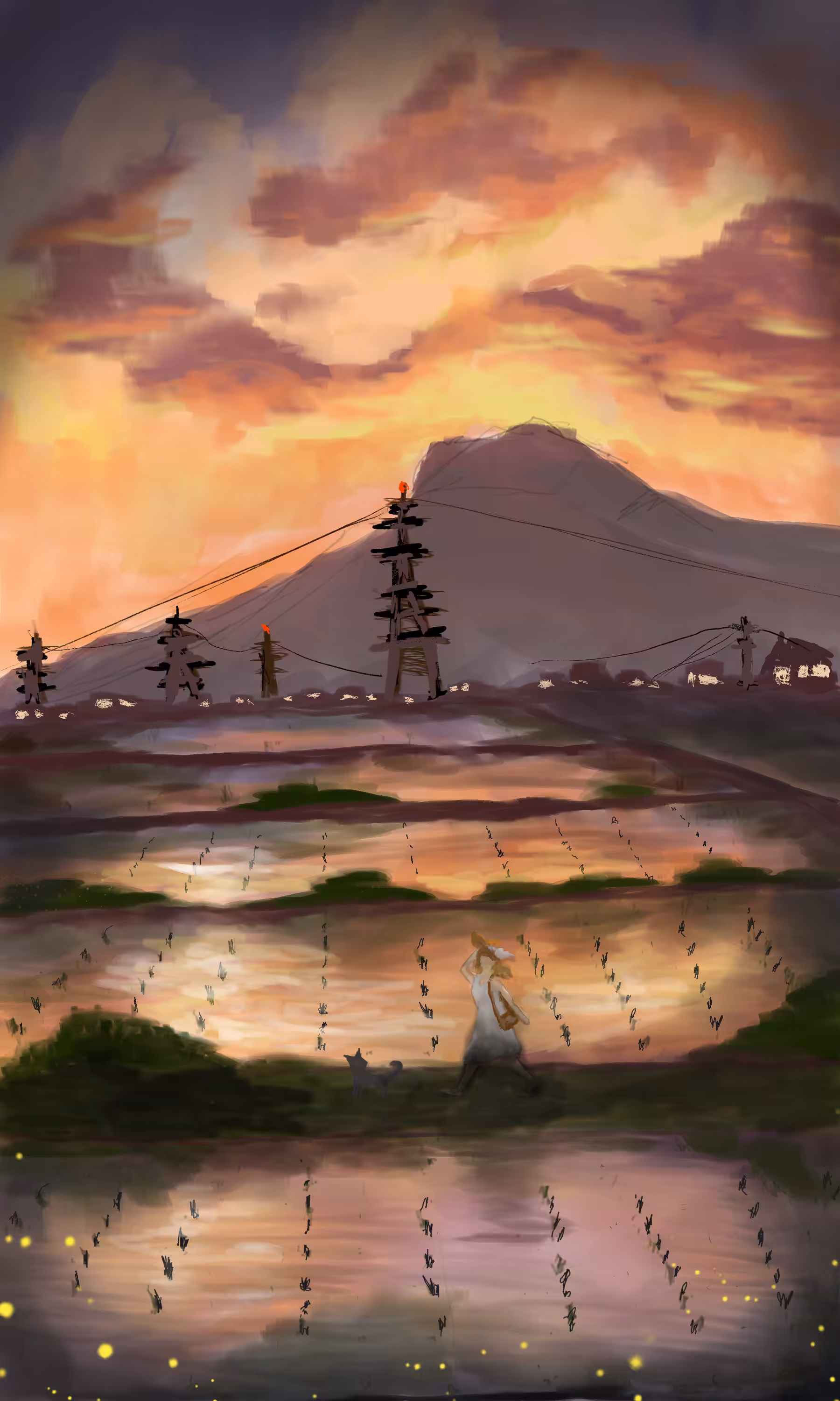 sunsetinoroorovillage