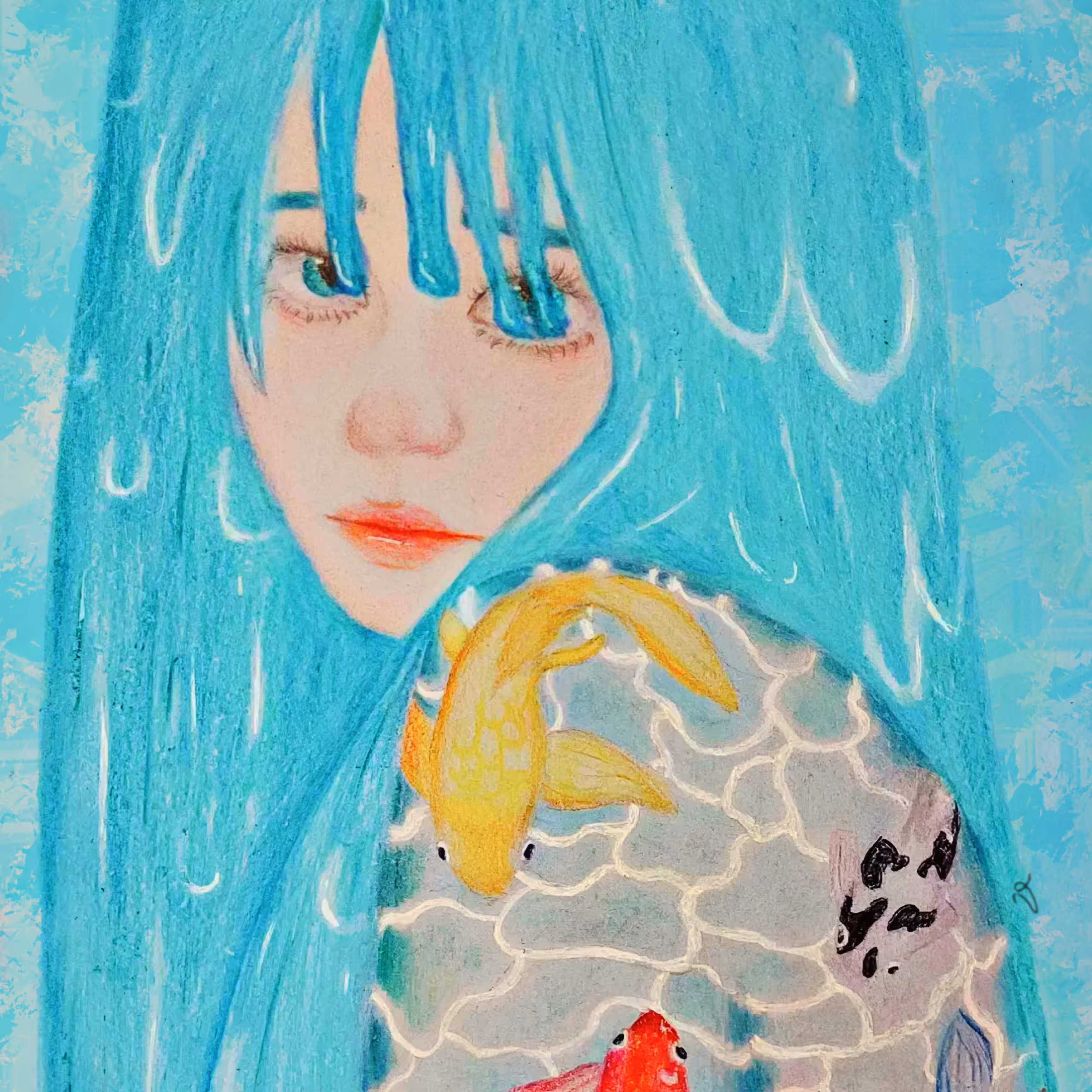 She is the waterfall