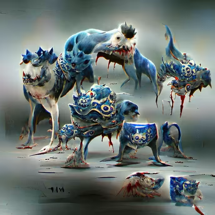 Porcelain Dogs