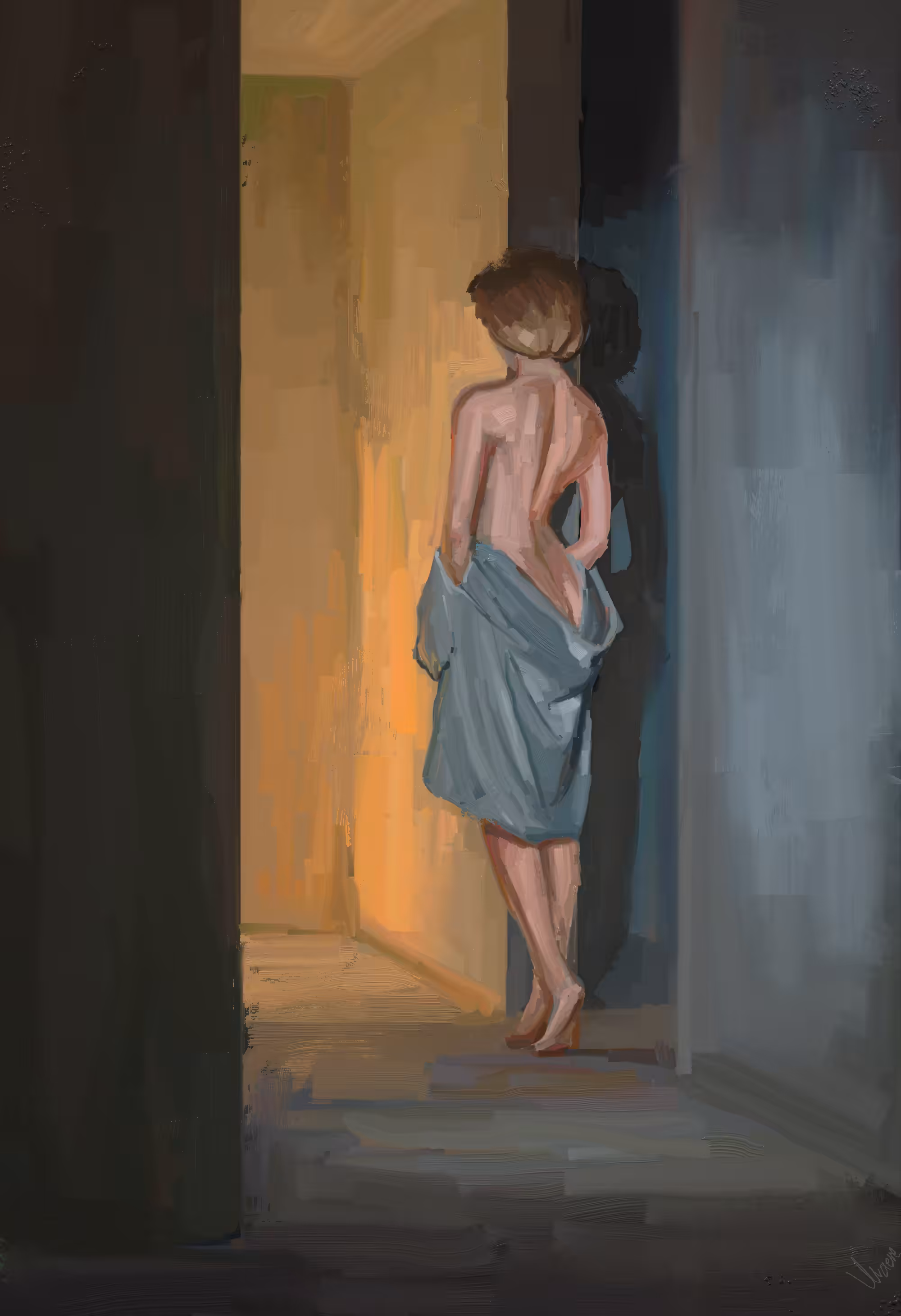 Shadow in frame