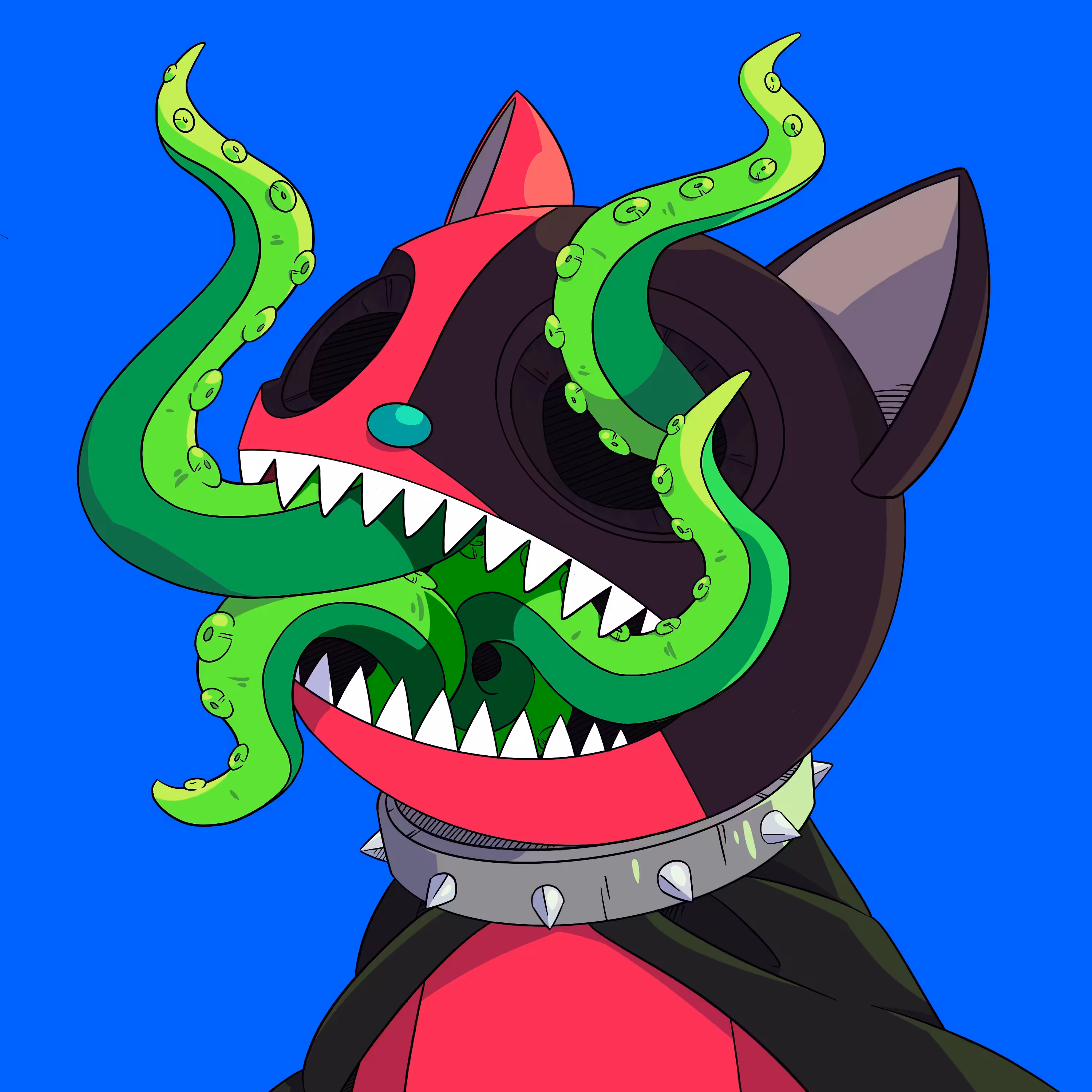 Bonkers Dog with octopus