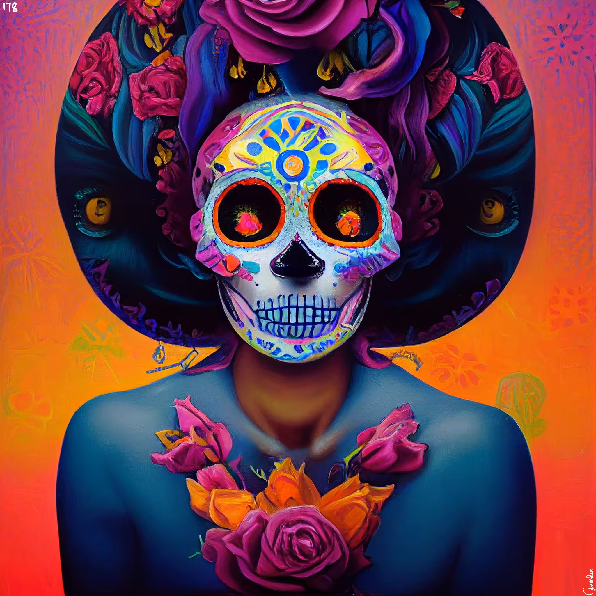 sugar skull #178