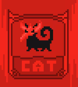 CAT 'RED MASK'